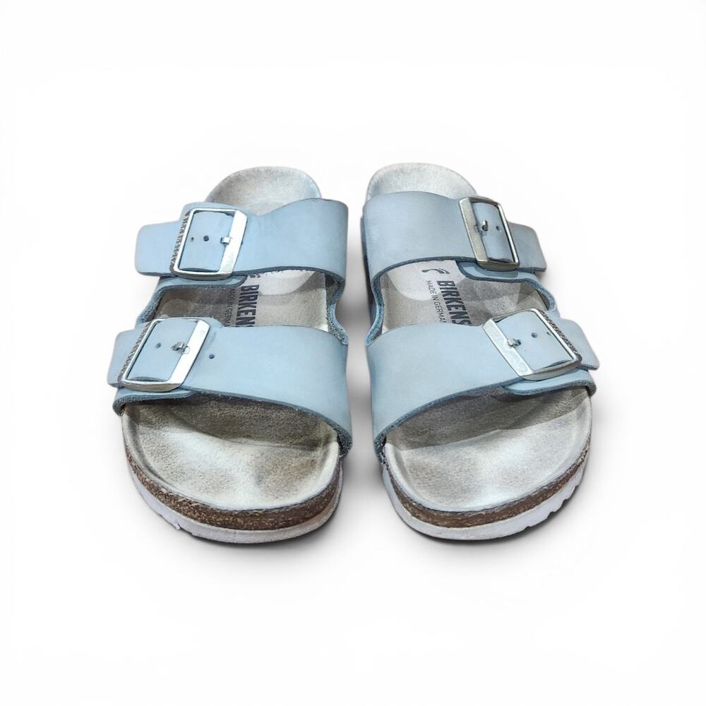 Birkenstock Arizona in Pure Sage, Sz 39 or Sz 8 Conversion